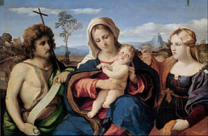 madonna col bambino palma il vecchio