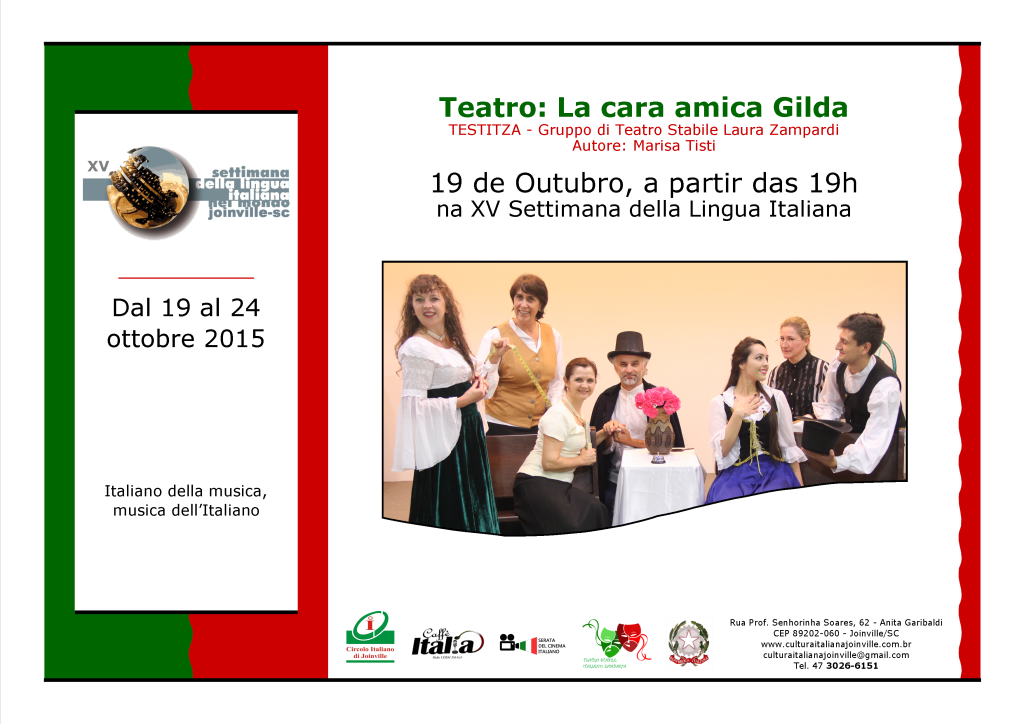 CCI Settimana 2015 - Teatro - La cara amica Gilda