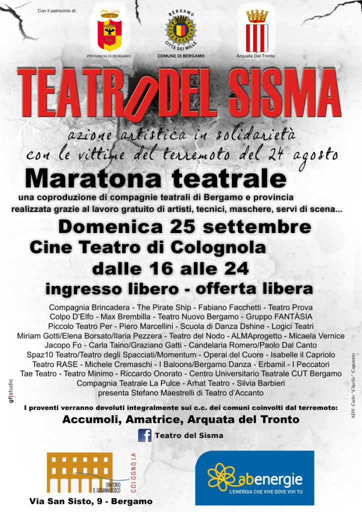 maratona teatrale domenica